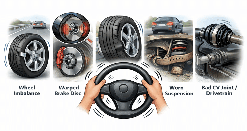 Steering-wheel-vibration